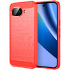 Flexi Slim Carbon Fibre Case for Google Pixel 10a - Brushed Red