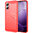 Flexi Slim Carbon Fibre Case for Oppo A6x 4G / 5G - Brushed Red