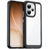 Hybrid Acrylic Tough Shockproof Case for Oppo Reno15 Pro - Black (Frame)