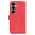 Leather Wallet Case & Card Holder Pouch for Samsung Galaxy S26+ (Red)