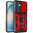 Heavy Duty Shockproof Case / Slide Camera Cover for Samsung Galaxy S26+ (Red)