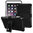Dual Layer Rugged Shockproof Case & Stand for Apple iPad Mini (4th Gen) - Black