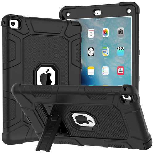 Dual Armour Heavy Duty Shockproof Case for Apple iPad Air 2 / Pro (9.7-inch) - Black