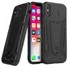 Slim Guard Plate Tough Shockproof Case for Apple iPhone X / Xs - Black