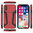Slim Guard Plate Tough Shockproof Case for Apple iPhone X / Xs - Red