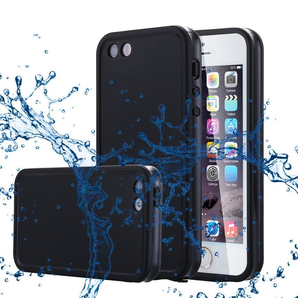 Extreme Water Resistant Case for Apple iPhone 5s / SE (Black)