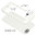 Extreme Water Resistant Case for Apple iPhone 5 / 5s / SE (1st Gen) - White