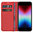 Leather Wallet Case & Card Pouch for Apple iPhone 8 / 7 / SE (2nd / 3rd Gen) - Red