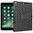 Dual Layer Rugged Shockproof Case & Stand for Apple iPad 9.7-inch (5th / 6th Gen) - Black