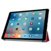 Trifold Sleep/Wake Smart Case for Apple iPad Pro 12.9-inch (1st / 2nd Gen) - Red