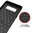 Flexi Slim Carbon Fibre Case for Samsung Galaxy Note 8 - Brushed Black