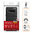 Flexi Slim Carbon Fibre Case for Samsung Galaxy Note 8 - Brushed Black