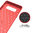 Flexi Slim Carbon Fibre Case for Samsung Galaxy Note 8 - Brushed Red