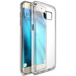 Totu Hybrid Fusion Shockproof Case for Samsung Galaxy S7 Edge - Clear (Frame)