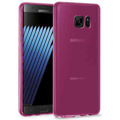 Flexi Gel Two-Tone Case for Samsung Galaxy Note FE - Smoke Pink