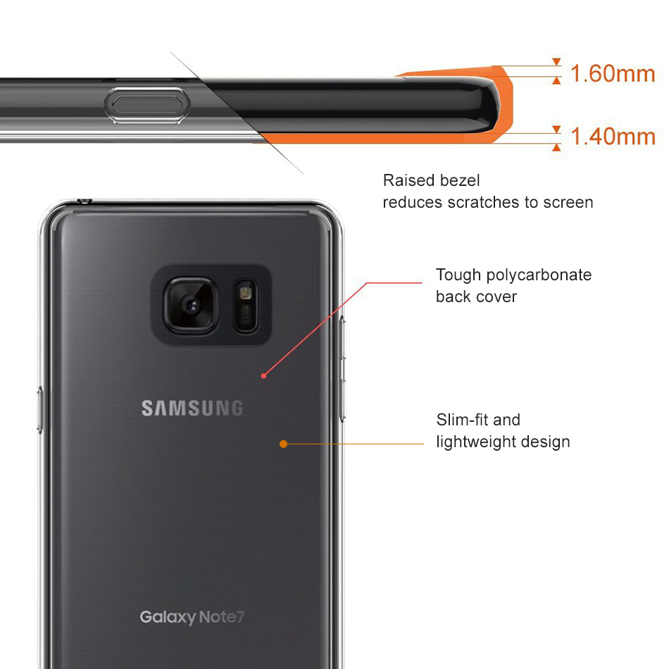 totu hybrid frame bumper case samsung