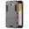 Slim Armour Tough Shockproof Case & Stand for Samsung Galaxy J7 Prime - Grey