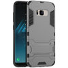 Slim Armour Tough Shockproof Case & Stand for Samsung Galaxy S8 - Grey