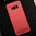 Flexi Slim Carbon Fibre Case for Samsung Galaxy S8 - Brushed Red