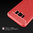 Flexi Slim Carbon Fibre Case for Samsung Galaxy S8+ (Brushed Red)