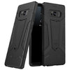 Slim Guard Plated Shockproof Case & Stand for Samsung Galaxy Note 8 - Black