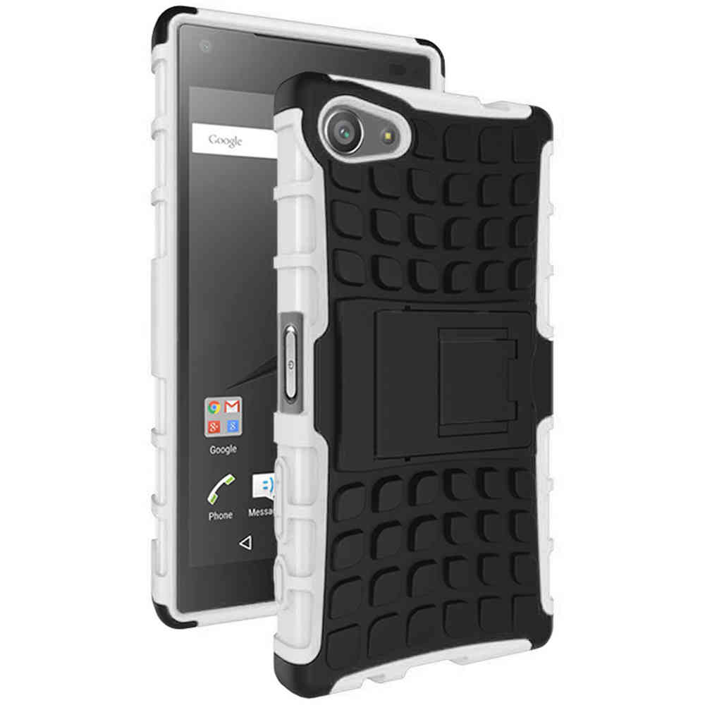 Rugged Shockproof Case Xperia Z5 Compact (White)
