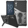 Slim Shield Tough Shockproof Case & Stand for Sony Xperia XZ - Grey