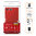Flexi Gel Two-Tone Case for Sony Xperia XZ Premium - Red (Frosted)
