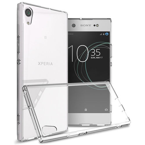 Flexi Shock Air Cushion Case for Sony Xperia XA1 Ultra - Clear (Gloss Grip)