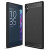 Flexi Slim Carbon Fibre Case for Sony Xperia XZ - Brushed Black