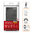 Flexi Slim Carbon Fibre Case for Sony Xperia XA1 Ultra - Brushed Grey
