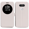 Sneak Peek Quick View Window Flip Case for LG G5 - White