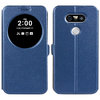 Sneak Peek Quick View Window Flip Case for LG G5 - Blue