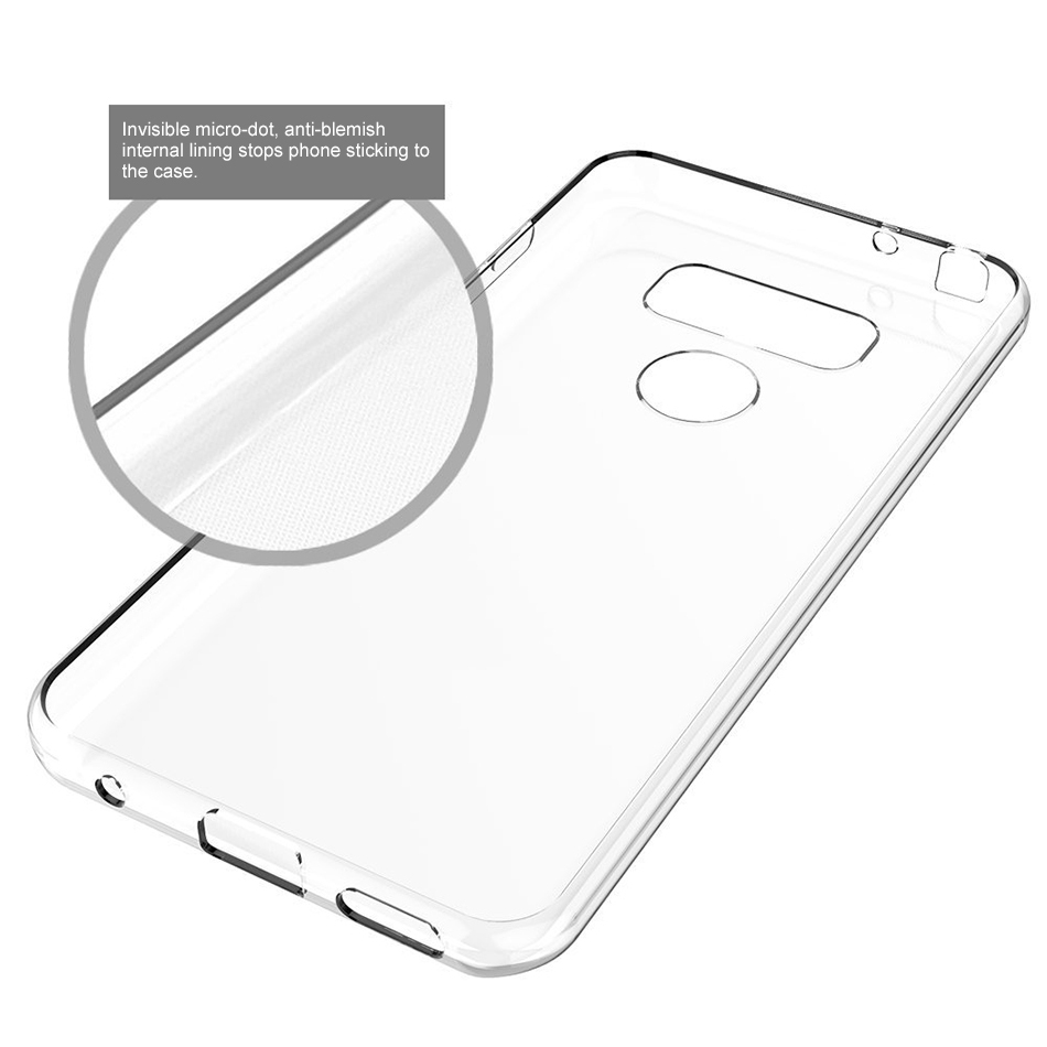 Flexi Slim Gel Case for LG G6 - Clear (Gloss Grip)