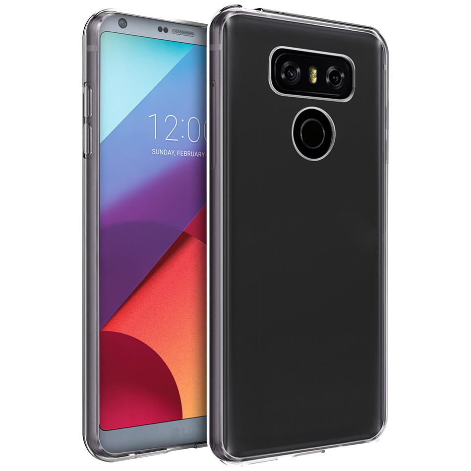 Flexi Slim Gel Case for LG G6 - Clear (Gloss Grip)