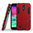 Slim Armour Shockproof Case & Stand for LG K10 (2017) - Red