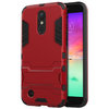 Slim Armour Shockproof Case & Stand for LG K10 (2017) - Red