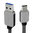 Short No-Tangle USB-C (Type-C) to USB 3.0 Nylon Data Charging Cable