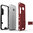 Slim Armour Rugged Tough Shockproof Case for HTC 10 - Red