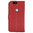 Leather Wallet Case & Card Holder Pouch for Google Nexus 6P - Red
