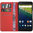 Leather Wallet Case & Card Holder Pouch for Google Nexus 6P - Red