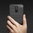 Flexi Slim Carbon Fibre Case for Huawei Nova 2i - Brushed Black