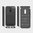 Flexi Slim Carbon Fibre Case for Huawei Nova 2i - Brushed Black