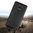 Slim-fit Carbon Fibre Texture Case for Huawei Y7 - Black