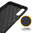 Flexi Slim Carbon Fibre Case for Huawei P20 Pro - Brushed Black