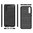 Flexi Slim Carbon Fibre Case for Huawei P20 Pro - Brushed Black