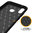 Flexi Slim Carbon Fibre Case for Huawei Nova 3e - Brushed Black
