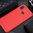 Flexi Slim Carbon Fibre Case for Huawei Nova 3e - Brushed Red