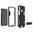 Slim Armour Tough Shockproof Case & Stand for Huawei Nova 3e - Black