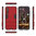 Slim Armour Tough Shockproof Case & Stand for Huawei P20 Pro - Red